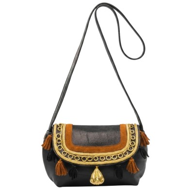 Sac Besace aux Franges et Wechwech de Djerba